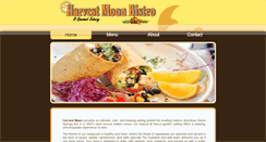 Desktop Screenshot of harvestmoonbistro.com